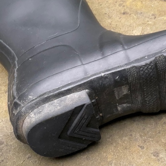 Hunter original tall boots in matte black - Picture 5 of 8